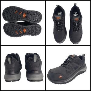 Merrell Fullbench Speed CF Carbon Toe Black Work Shoes Sz 5